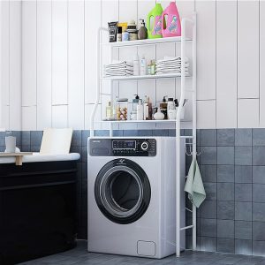 Over Washing Machine Storage Rack Organizer Cabinet - Image 1