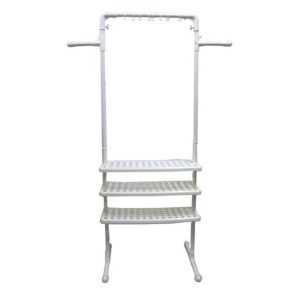 2 In 1 Laundry & Bathroom Storage Shelf YLT-0418 - Image 4