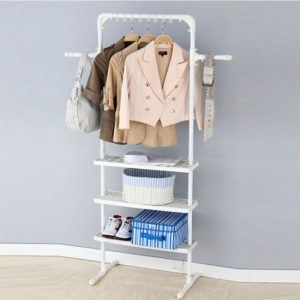 2 In 1 Laundry & Bathroom Storage Shelf YLT-0418 - Image 6