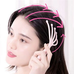 Head Massager with 5 Roller Balls - Image 2