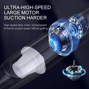 Rechargeable handheld vacuum cleaner whit accessories - Image 4