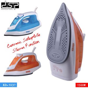 DSP, 1500W  Steam Iron KD1037 - Image 1