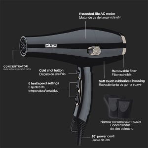 DSP, Electric Hair Dryer, 2200 Watt, 30088 - Image 3