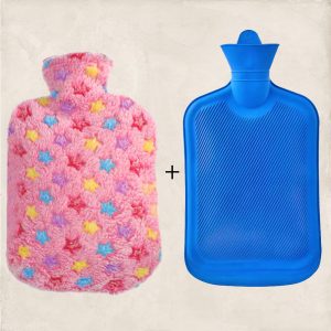 2L Super Soft Fluffy Hot Water Bottle and Cover (L32 x W20)cm - Image 5