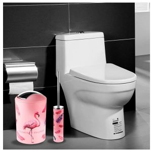 6 Piece Flamingo Bathroom Set - Image 3