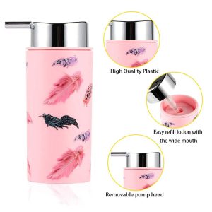 6 Piece Flamingo Bathroom Set - Image 4