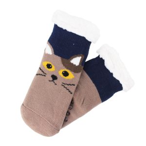 Kids Slipper Socks Winter Warm Fleece - Image 4