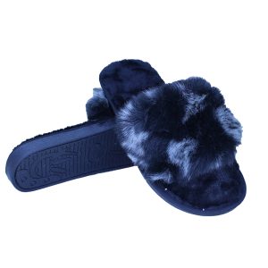 Slip On Slippers For Women Furry Design - Image 4