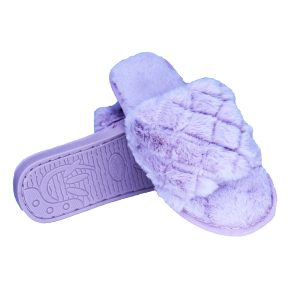 Women's Faux Fur Home Slippers - Image 4