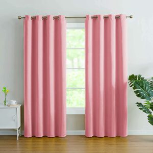 Pink - Linen Blackout Curtain 140x260cm - Image 3