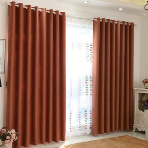 Rosewood - Linen Blackout Curtain 140x260cm - Image 4