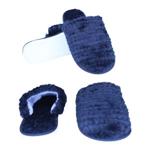 Women's Faux Fur Close Home Slippers - Image 4