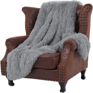 Double sided Faux Fur Sherpa Fleece Blanket 200*230 cm - Image 4