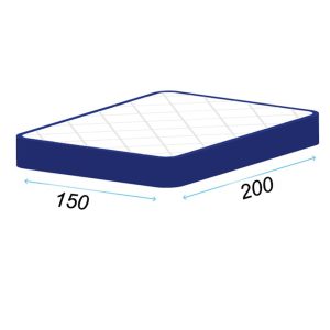 Flannel elastic mattress cover 150*200 cm - Image 6