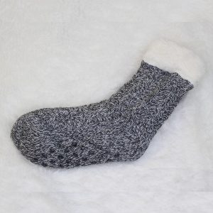 Women Slipper Socks Winter Warm Fleece - Image 5