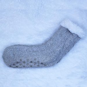 Women Slipper Socks Winter Warm Fleece - Image 9