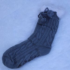 Women Slipper Socks Winter Warm Fleece - Image 7