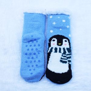 Kids Sherpa Winter Fleece Lining Socks - Image 4