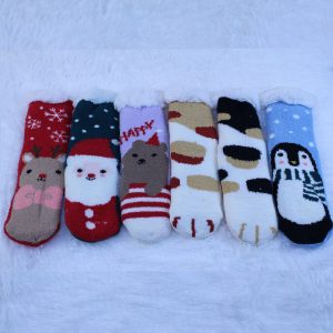 Kids Sherpa Winter Fleece Lining Socks - Image 8