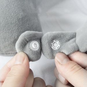 U-Shaped Memory Foam Neck Pillow - Image 3