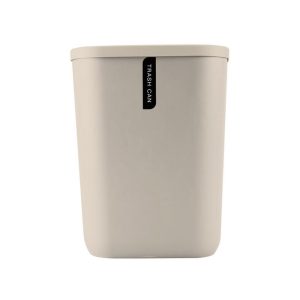 Sanitary, Matt Plastic Trash Can - Image 6
