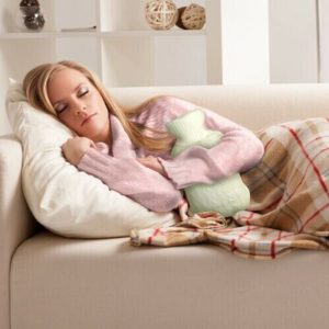 Rubber Hot Water Bottle with Cover Knitted - Image 4