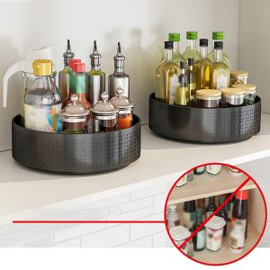 Carbon Steel Rotating Spice Rack - Image 7