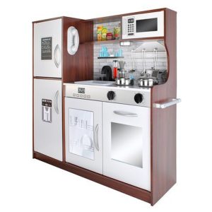Dark Wooden Pretend kitchen - Image 4