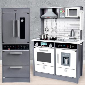 Premium 2PCS Kitchen Pretend Play With Fridge - Image 2