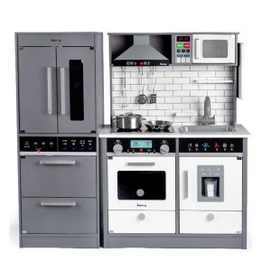 Premium 2PCS Kitchen Pretend Play With Fridge - Image 1