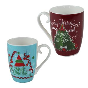 Christmas Double Mug Ch09-2 - Image 1