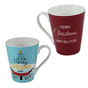 Christmas Double Mug Ch13-2 - Image 1