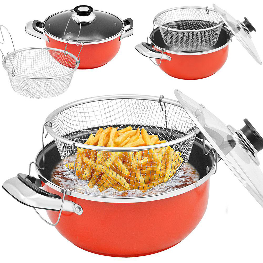 Deep Fat Frying Pan Available In 3 Sizes Official site