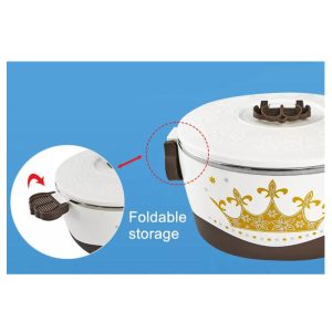 Set of 4 Round Thermal Insulating Pots for Food Storage - Image 4