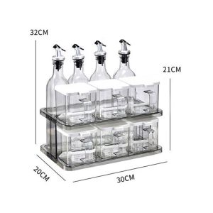 Oil Salt Sauce Vinegar Condiment Pots Storage - Image 4