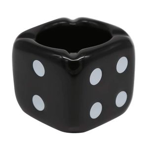 Ceramic Dice Ashtrays - Image 1