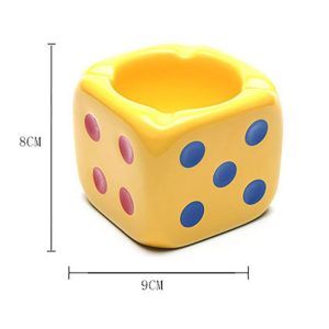 Ceramic Dice Ashtrays - Image 3
