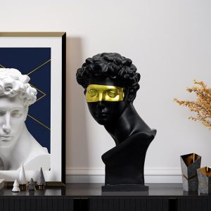 DevilLover  Man Golden Eye Sculpture - Image 3