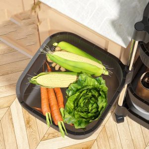 Square Rotating Multi-Layer Kitchen Storage Shelf - Image 3