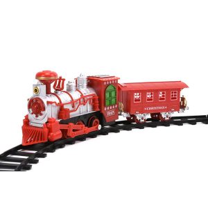 Battery Operated Steam Train Track with Light & Sound 235cm Track - Image 2