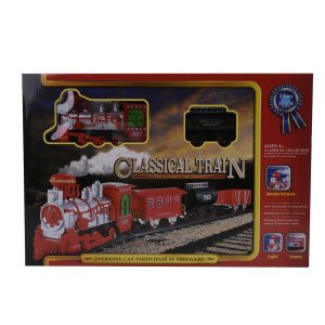 Battery Operated Steam Train Track with Light & Sound 355cm Track - Image 3