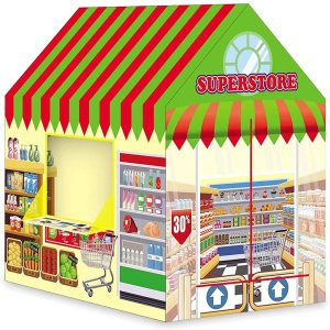Super Store, Tent Play House for Kids With 50Pcs Colored Ball - Image 2