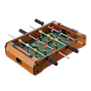Mini Wooden Desktop Football Toy - Image 1