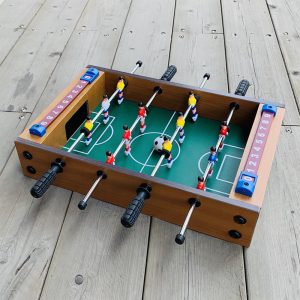 Mini Wooden Desktop Football Toy - Image 3