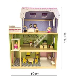 Wooden Doll House - Image 2