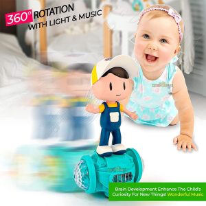 Rotating Musical Dancing Boy Toy - Image 2