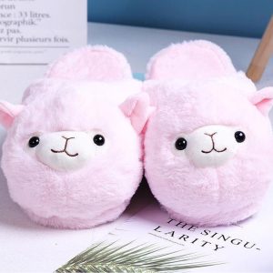 Ultra Fluffy Alpaca Slippers - Image 3