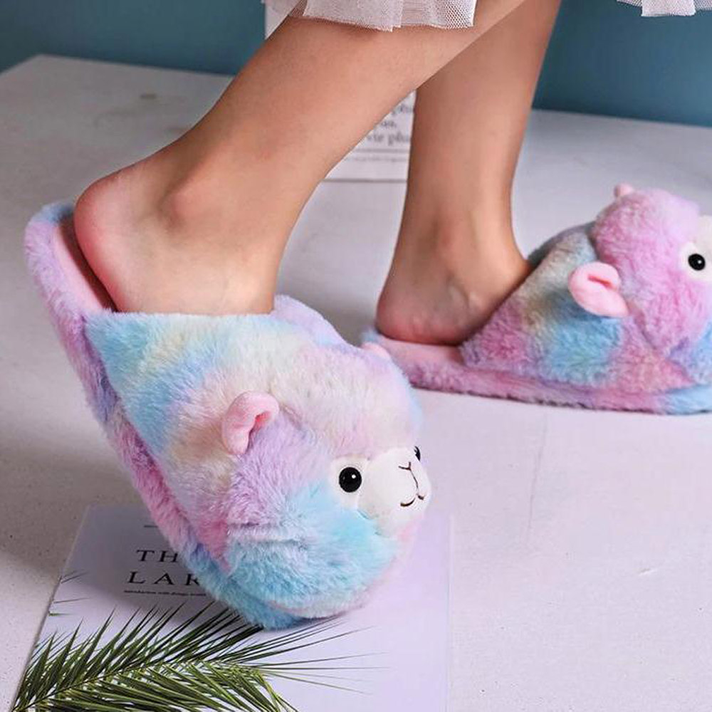 Ultra Fluffy Alpaca Slippers - TezkarShop Official Website