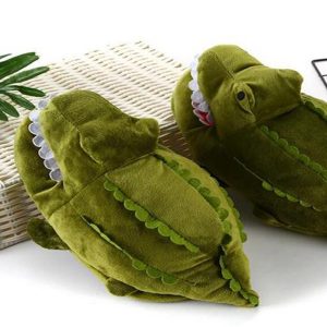 Comfortable Warm Crocodile Slippers - Image 3