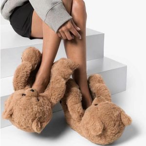Big Teddy Bear Slippers - Image 1